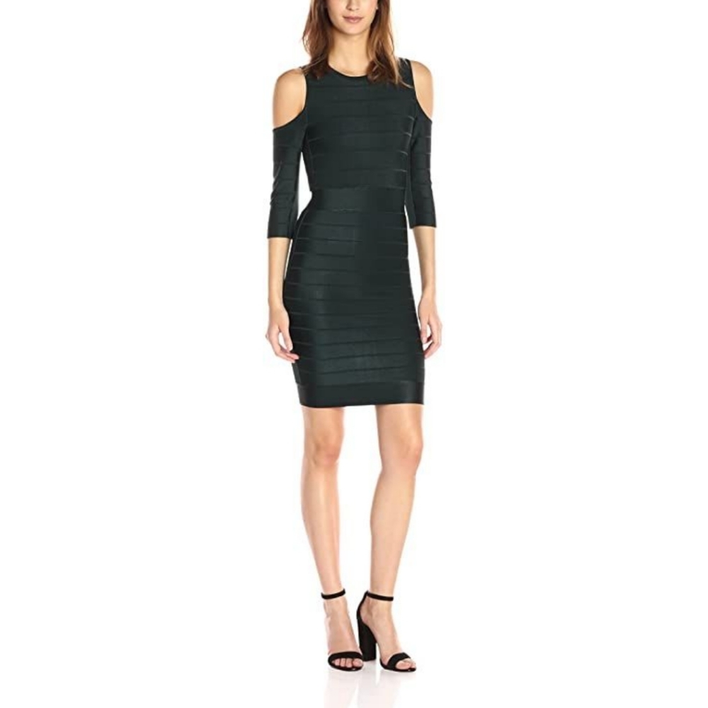 French Connection Dress Size 2 Green